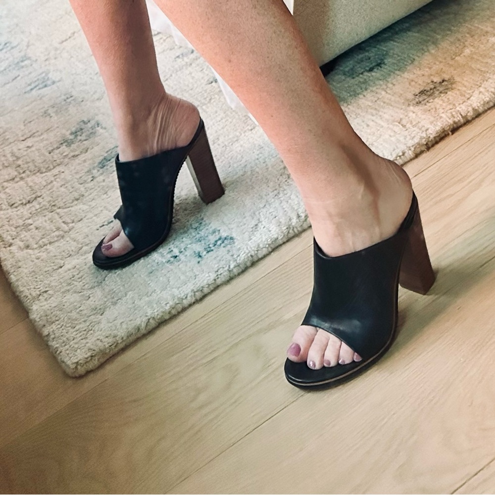 Tibi Bee Nappa mules